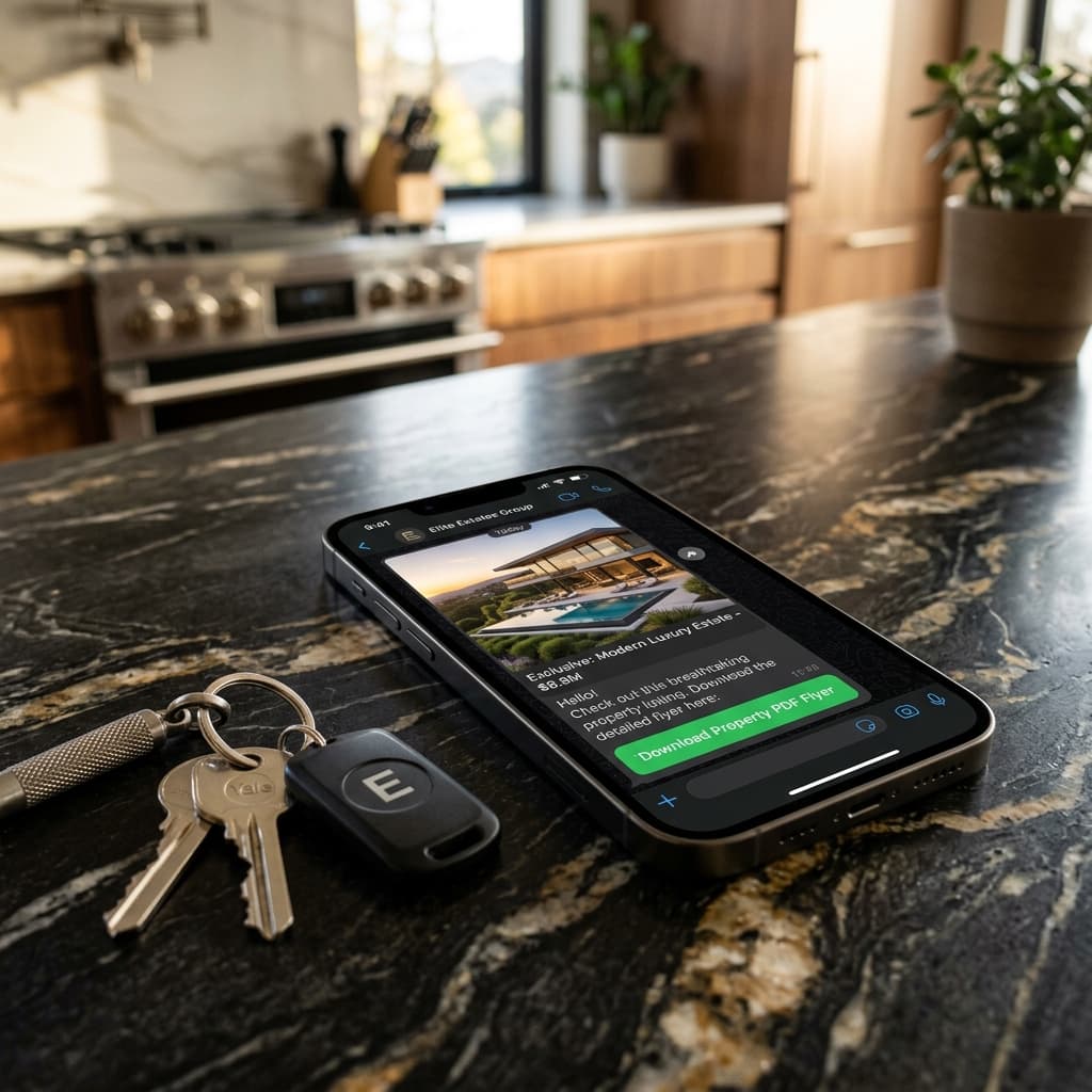 Instant WhatsApp Property Brochure Dispatch
